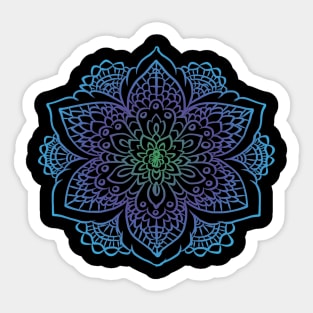 Mandala art drawing for gift Sticker